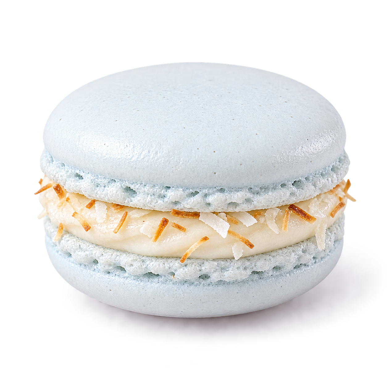 Coconut macaron