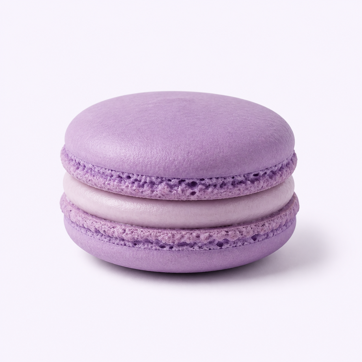 Ube macaron