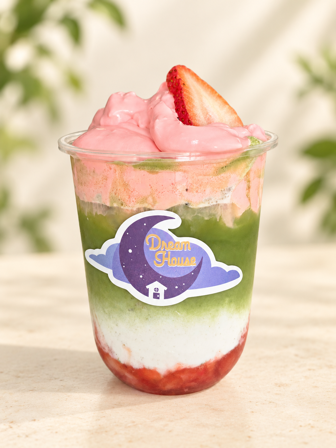 Strawberry Matcha